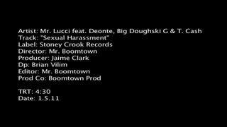 Gospodine Lucci, Deonte, Veliki Doughski G,i T. Ca$h Seksualno Uznemiravanje (Upozorenje Mora Biti 18 godina Ili više Da Pogled) Svetu Hip-Hop Zvijezda